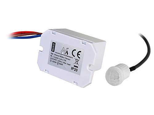 Maclean Energy MCE32 Bewegungsmelder 360° Unterputz PIR