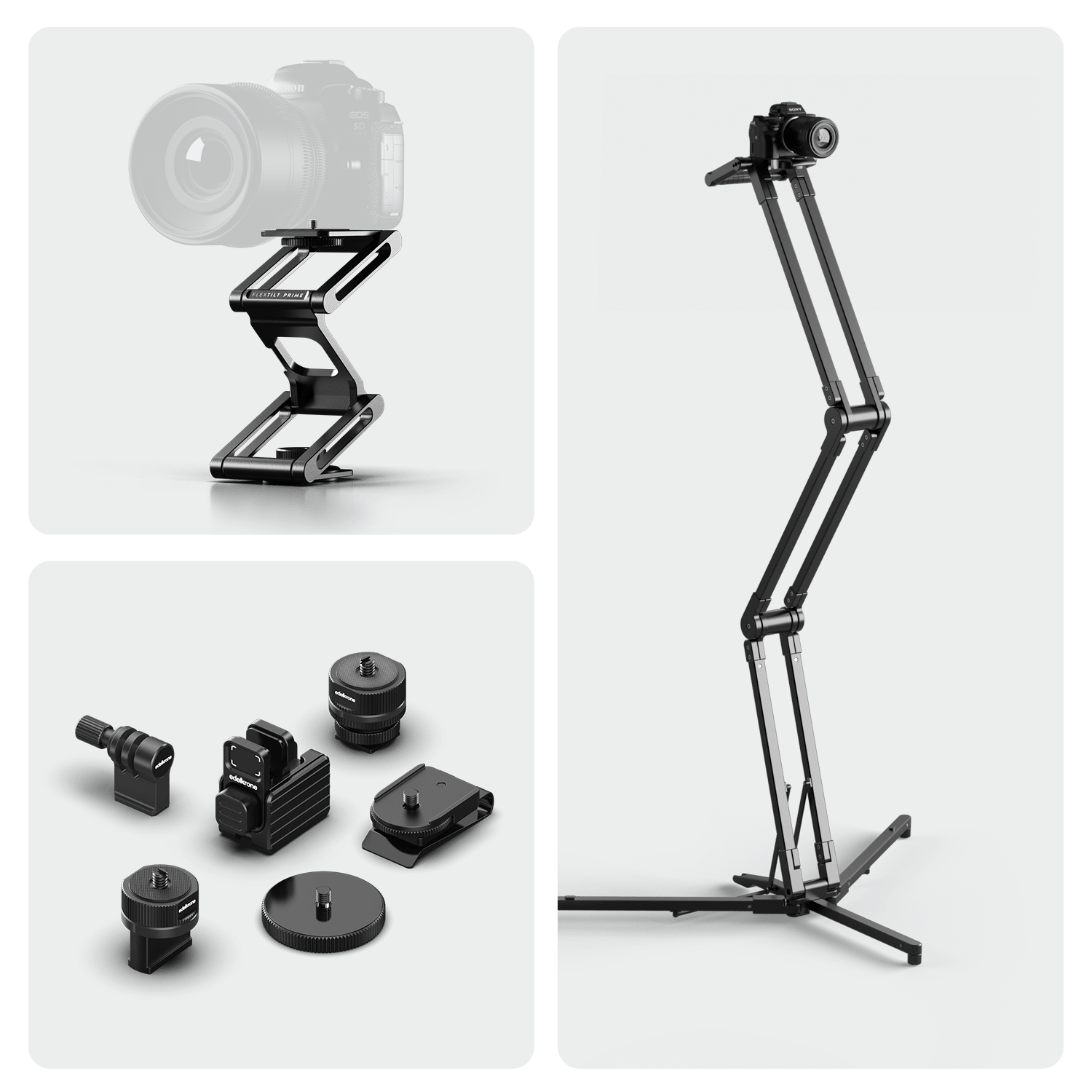 Edelkrone Creator Essentials Bundle Kamera Set Content