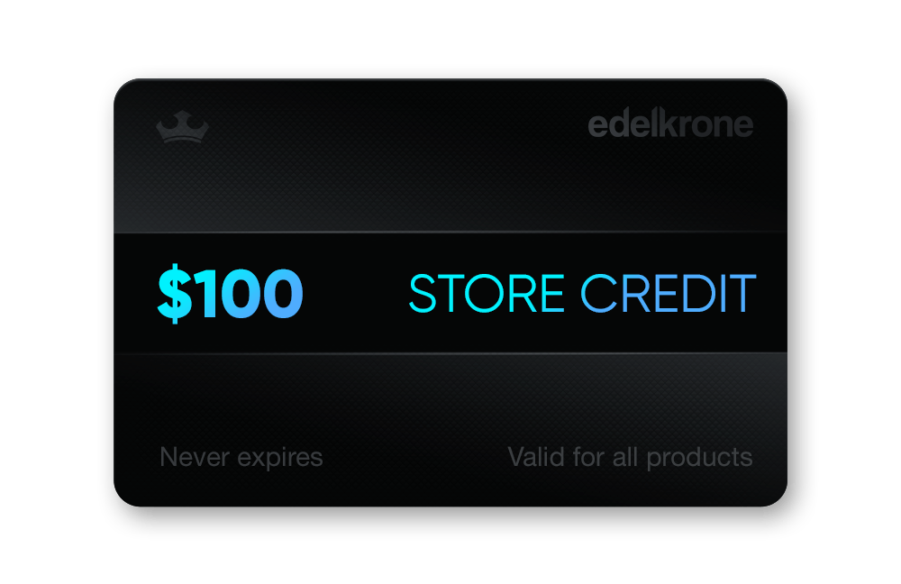 Edelkrone Store Credit Geschenkgutschein 100 Guthaben