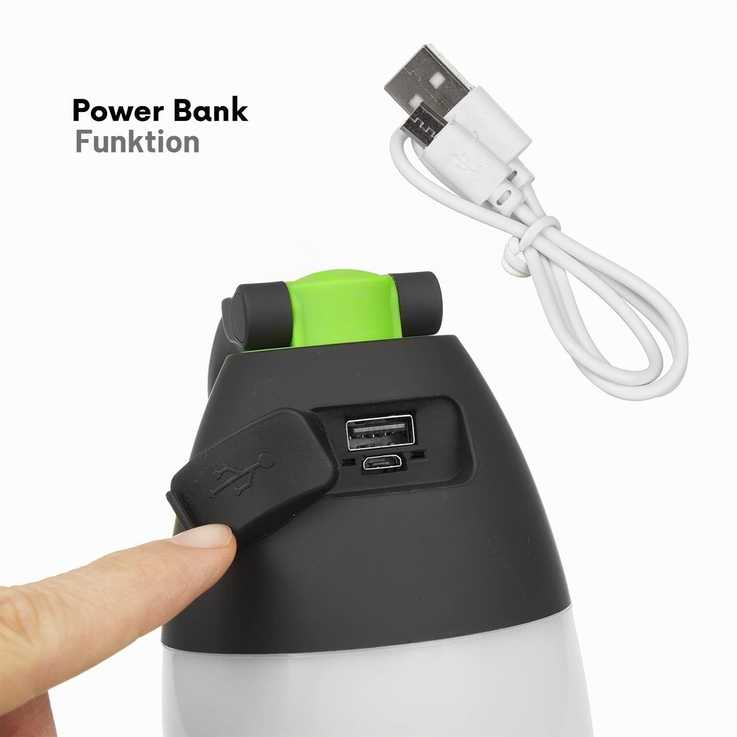 Maclean Energy MCE298 LED-Lampe Camping 1500mAh kaltweiß