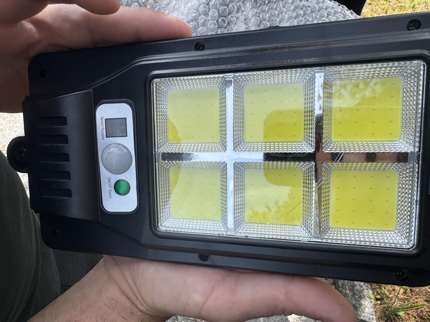 Maclean MCE446 Solar Straßenlaterne 400 lm IP54 mit Fernbedienung