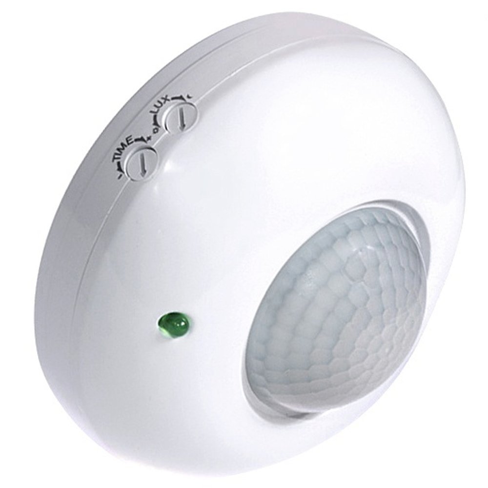 Maclean MCE19 Bewegungsmelder Decke 360° 6m 1200W Weiß