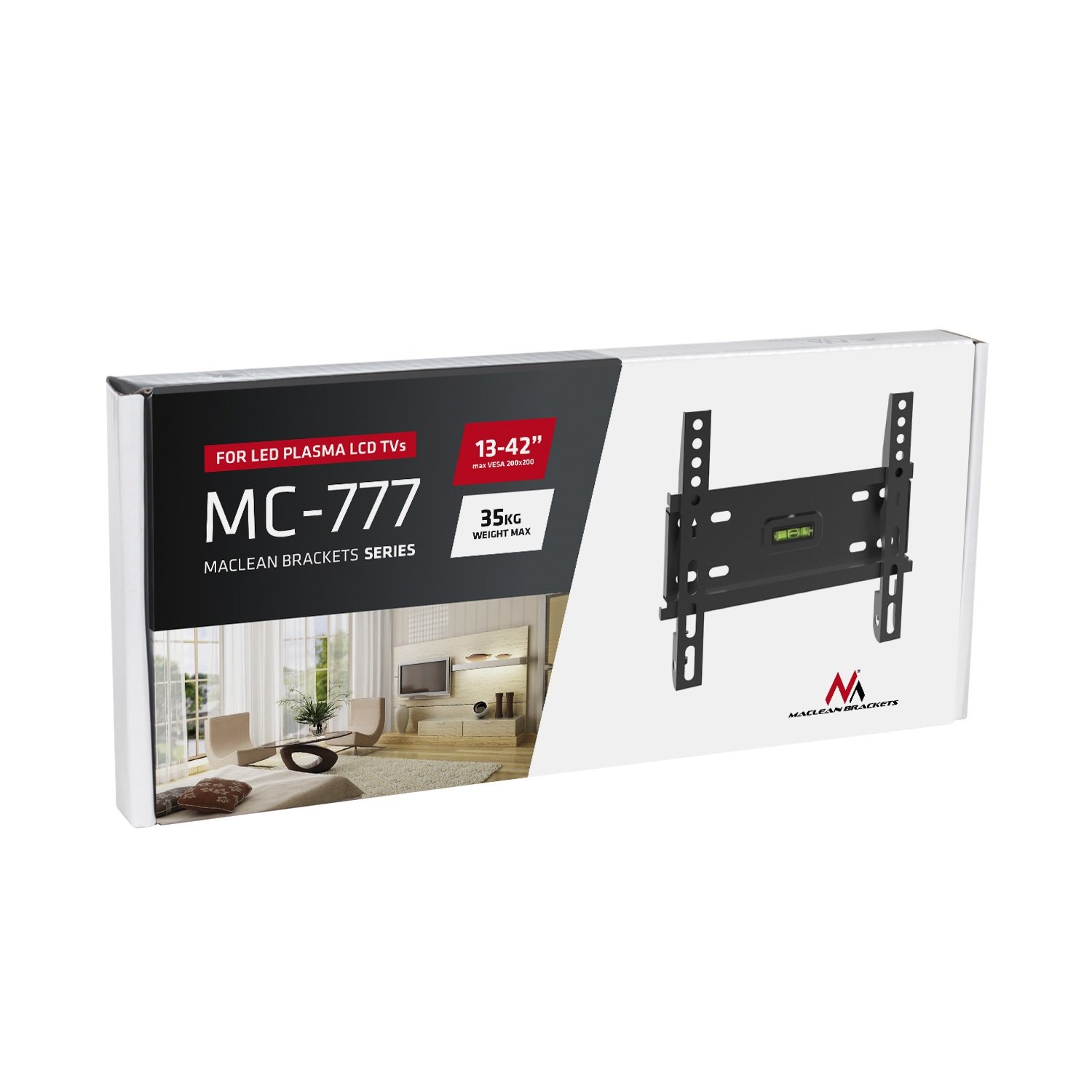 Maclean MC-777 TV Wandhalterung 13-42 Zoll VESA 200x200 35kg