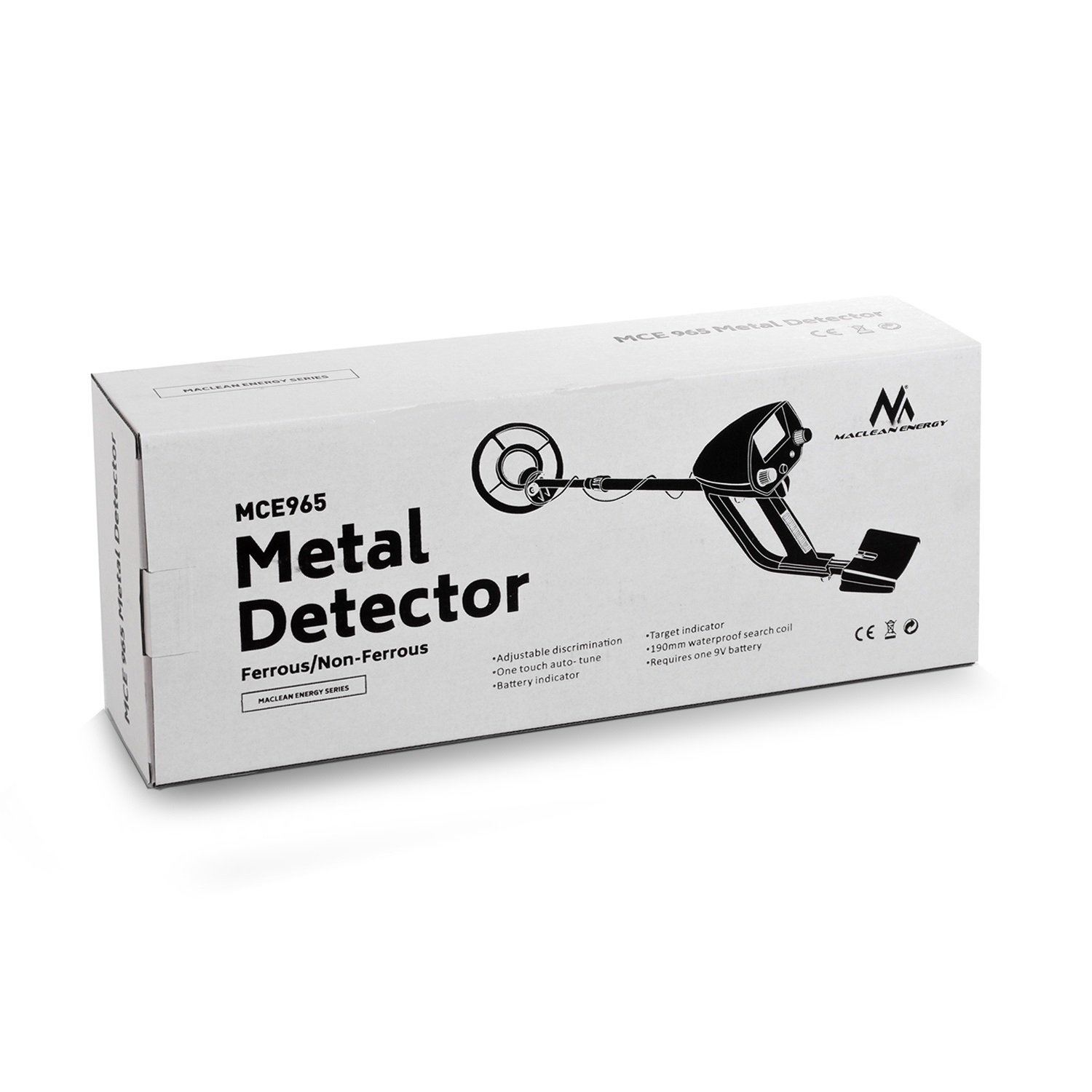 Maclean Energy MCE965 Metalldetektor mit Diskriminierung