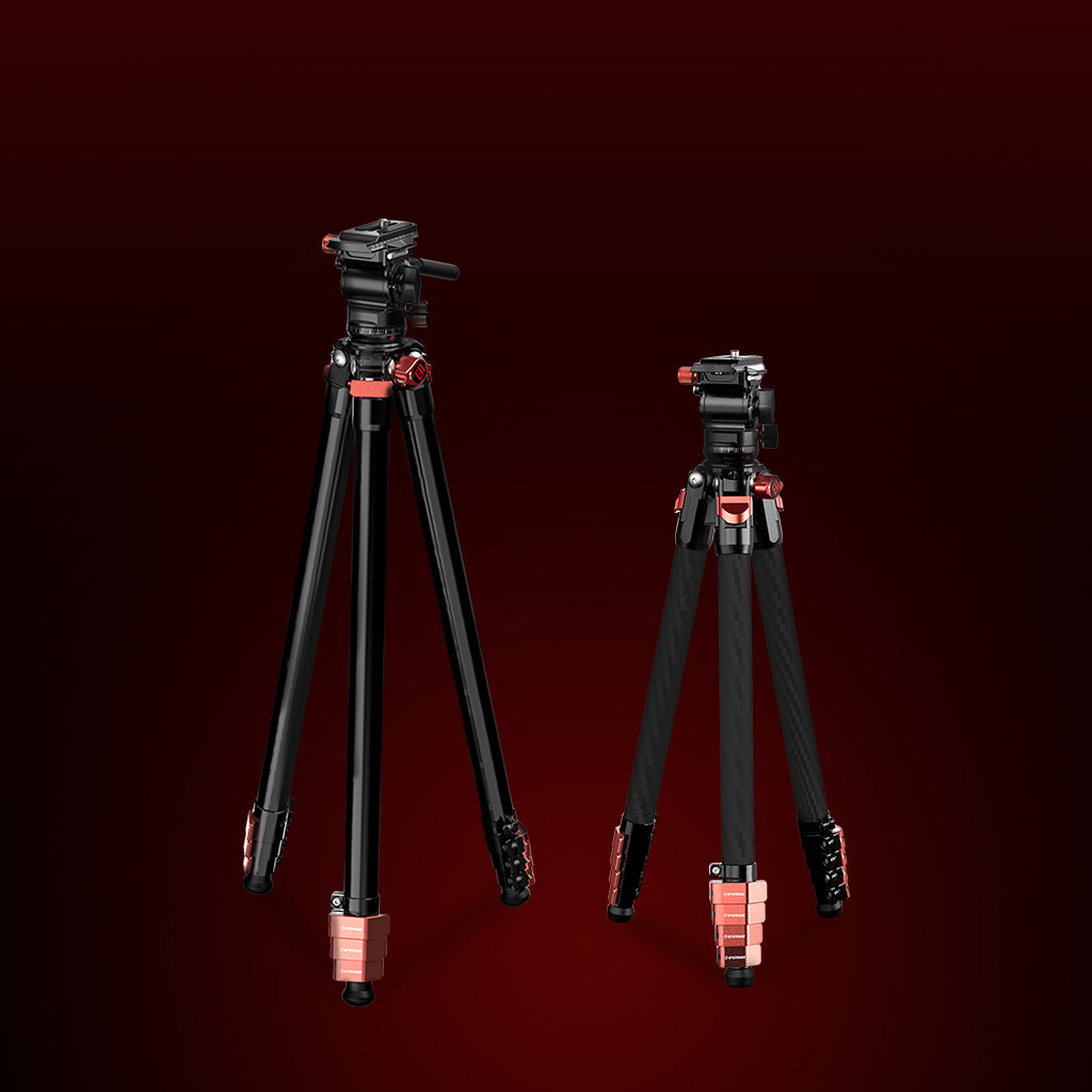 iFootage Gazelle TA3B Reisestativ mit K3 Kopf Aluminium