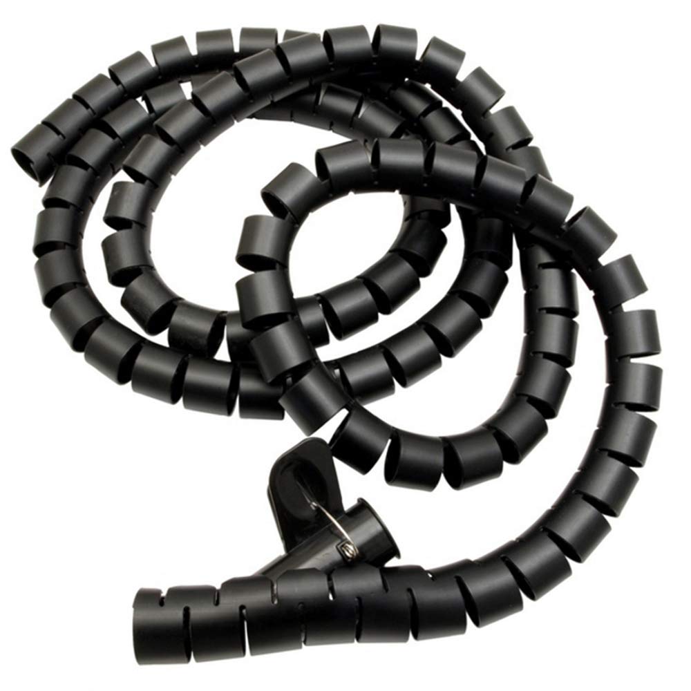 Maclean MCTV-676 Kabelschlauch Spiralschlauch 2m Schwarz