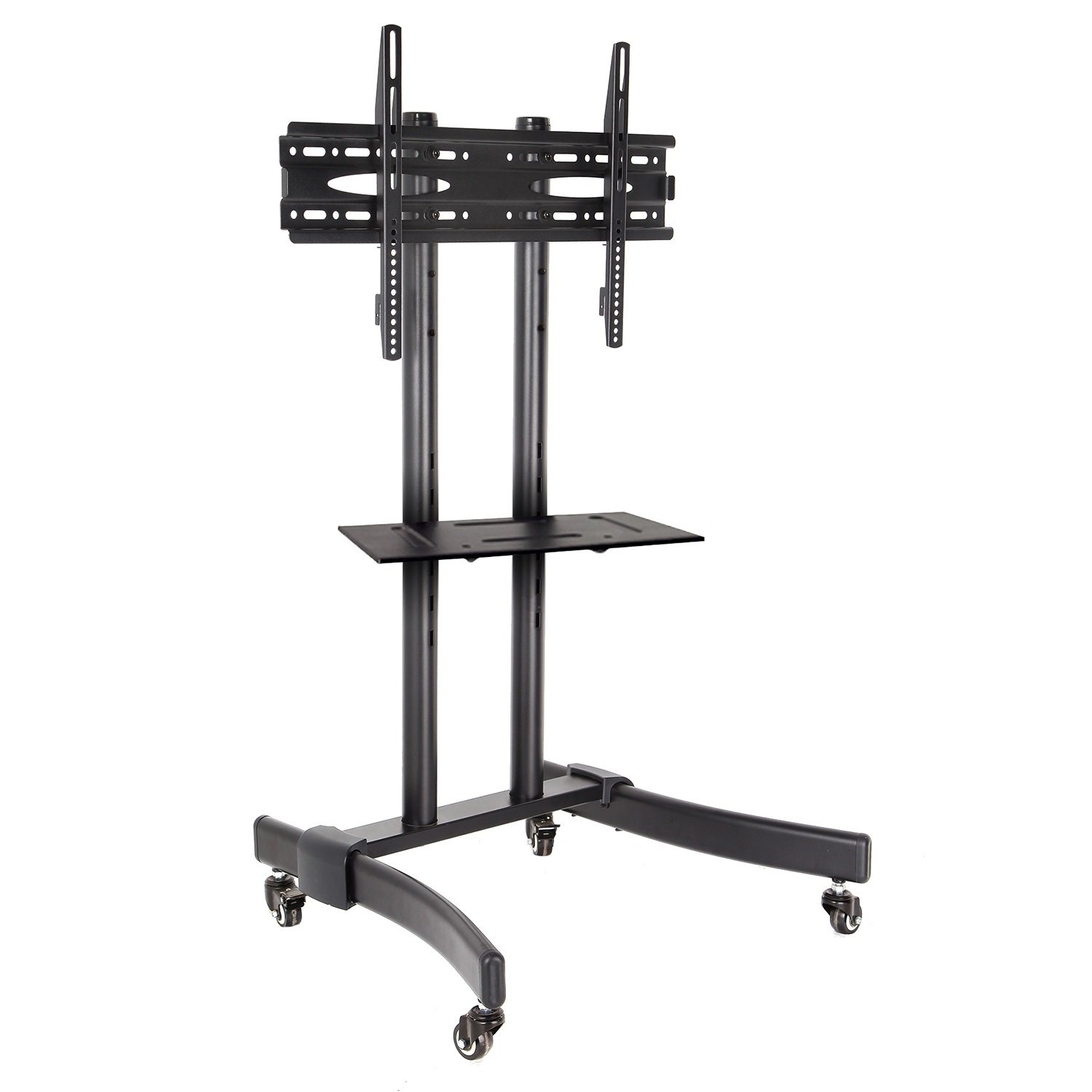 Maclean MC-739 TV Standfuß mit Regal 32-65" 40kg