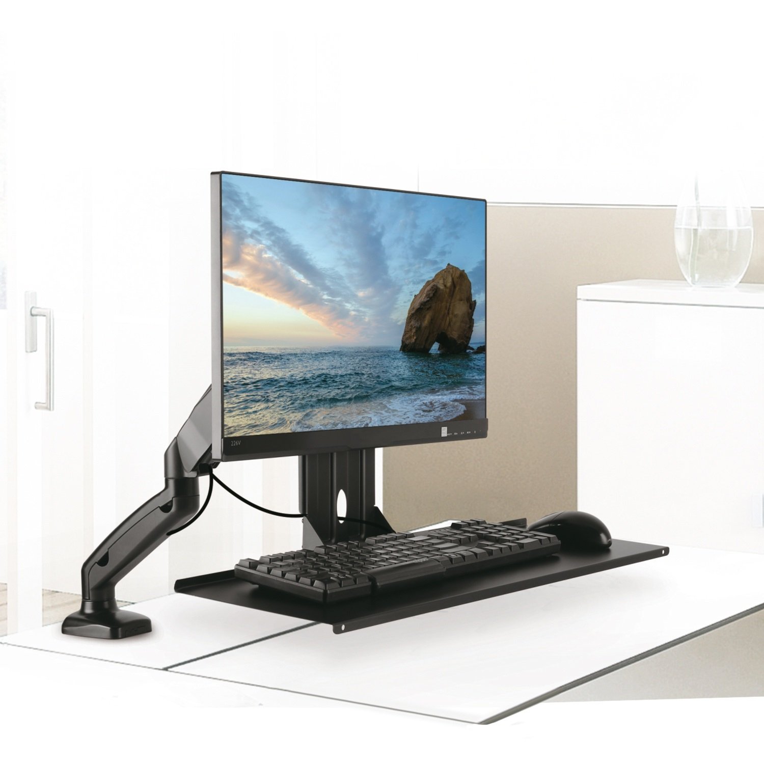 Maclean MC-756 Tastaturhalterung VESA 65x21 cm 2 kg