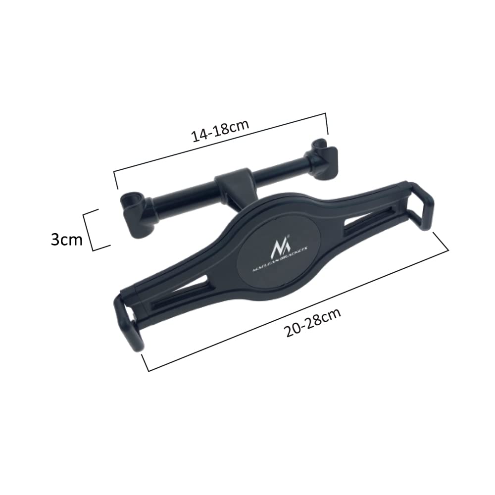 Maclean Brackets MC-893 Auto-Tablet-Halterung Kopfstütze 360°