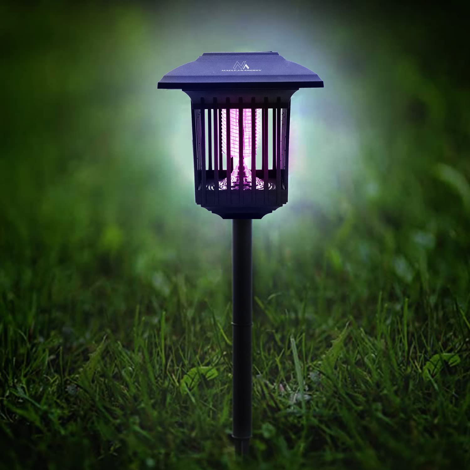 Maclean MCE448 Solar Mückenlampe Insektenvernichter IP44