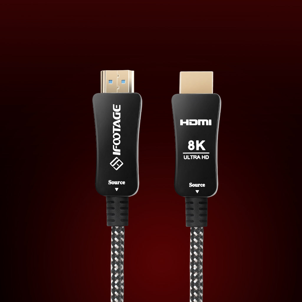 iFootage HDMI Cable HDMI Kabel 8K HDR 15m Glasfaser