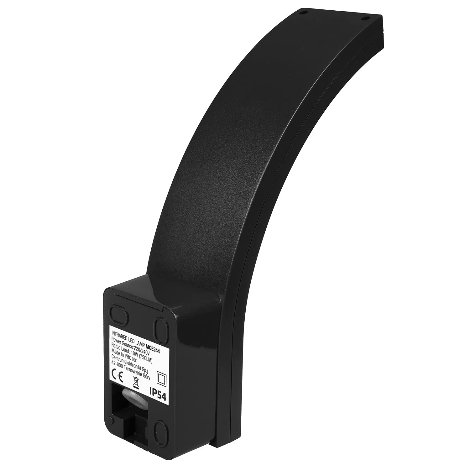 Maclean Energy MCE244 LED-Aussenleuchte Schwarz 2er-Set 750lm