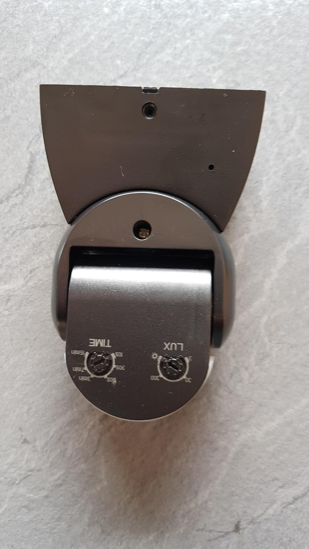 Maclean MCE201B Bewegungsmelder Schwarz 12m 180° IP65