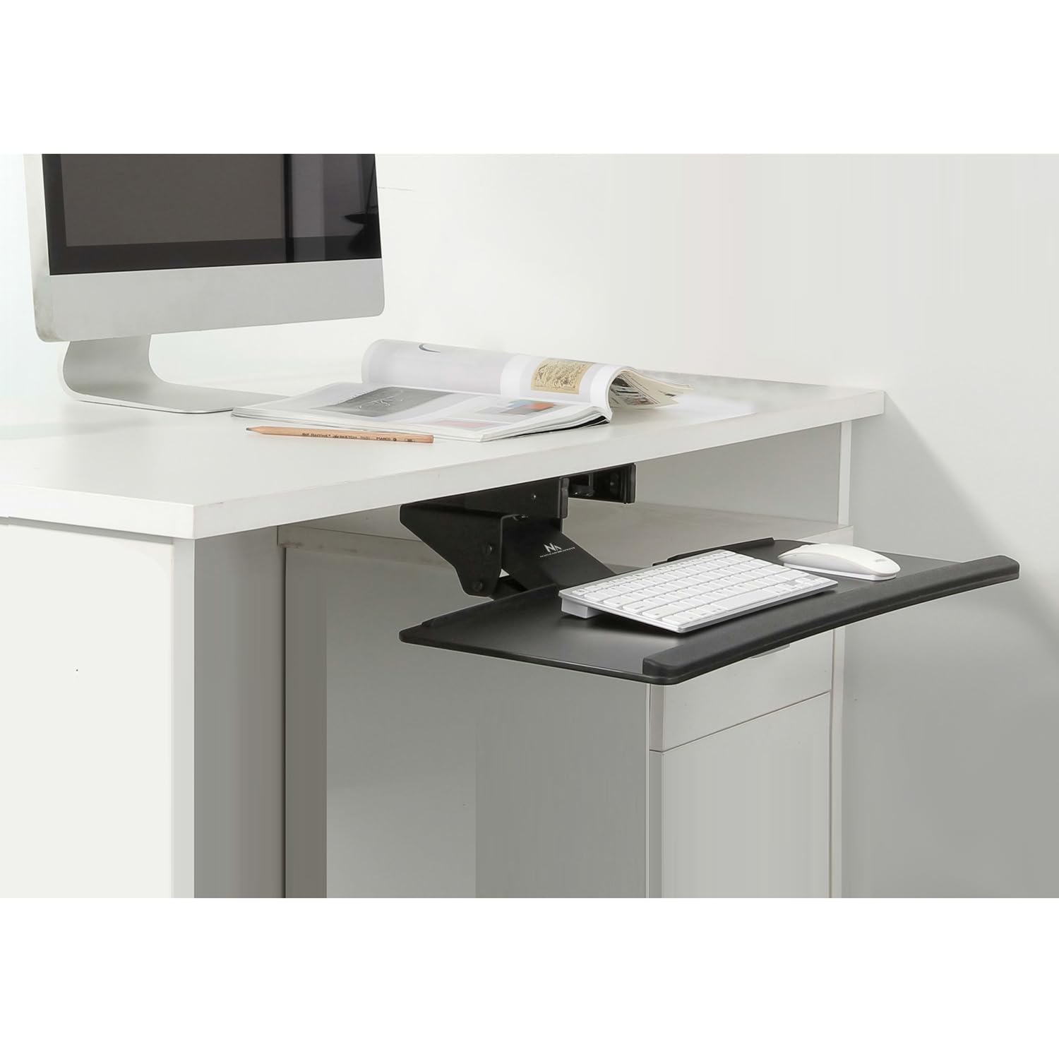 Maclean Brackets MC-757 Tastatur-Halterung 67 cm Schreibtisch