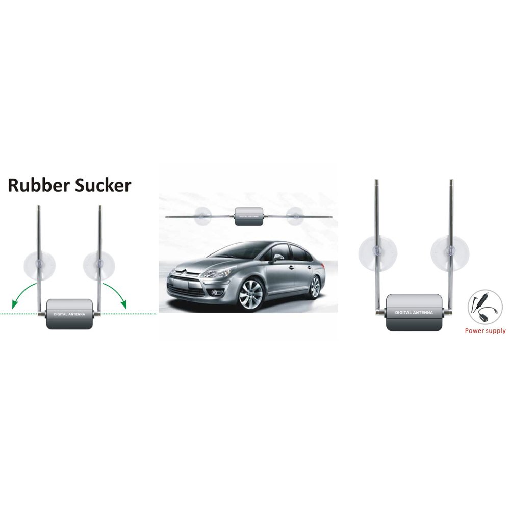 Maclean TV Systems MCTV-986 DVB-T2 Antenne Auto Verstärker