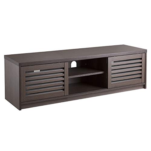 Maclean MC-874 Fernsehschrank 65 Zoll Walnuss