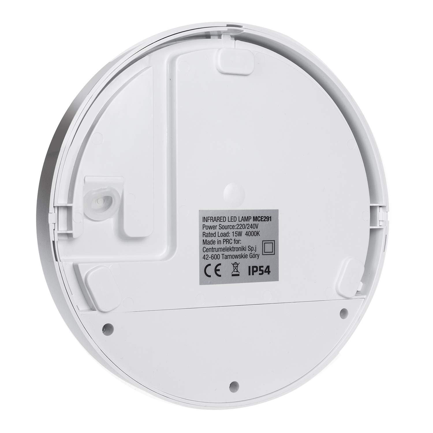 Maclean Energy MCE291 LED Wandleuchte Weiß mit Bewegungsmelder IP54