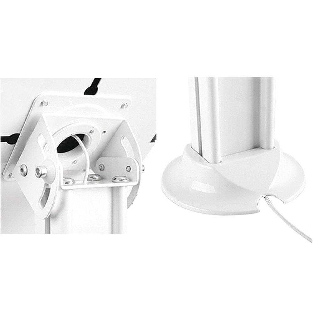 Maclean MC-677 Tablet Tischhalterung mit Schloss Alu