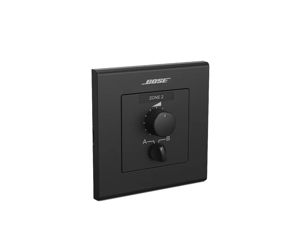 Bose Professional ControlCenter CC-2 Zonencontroller Wandregler weiss