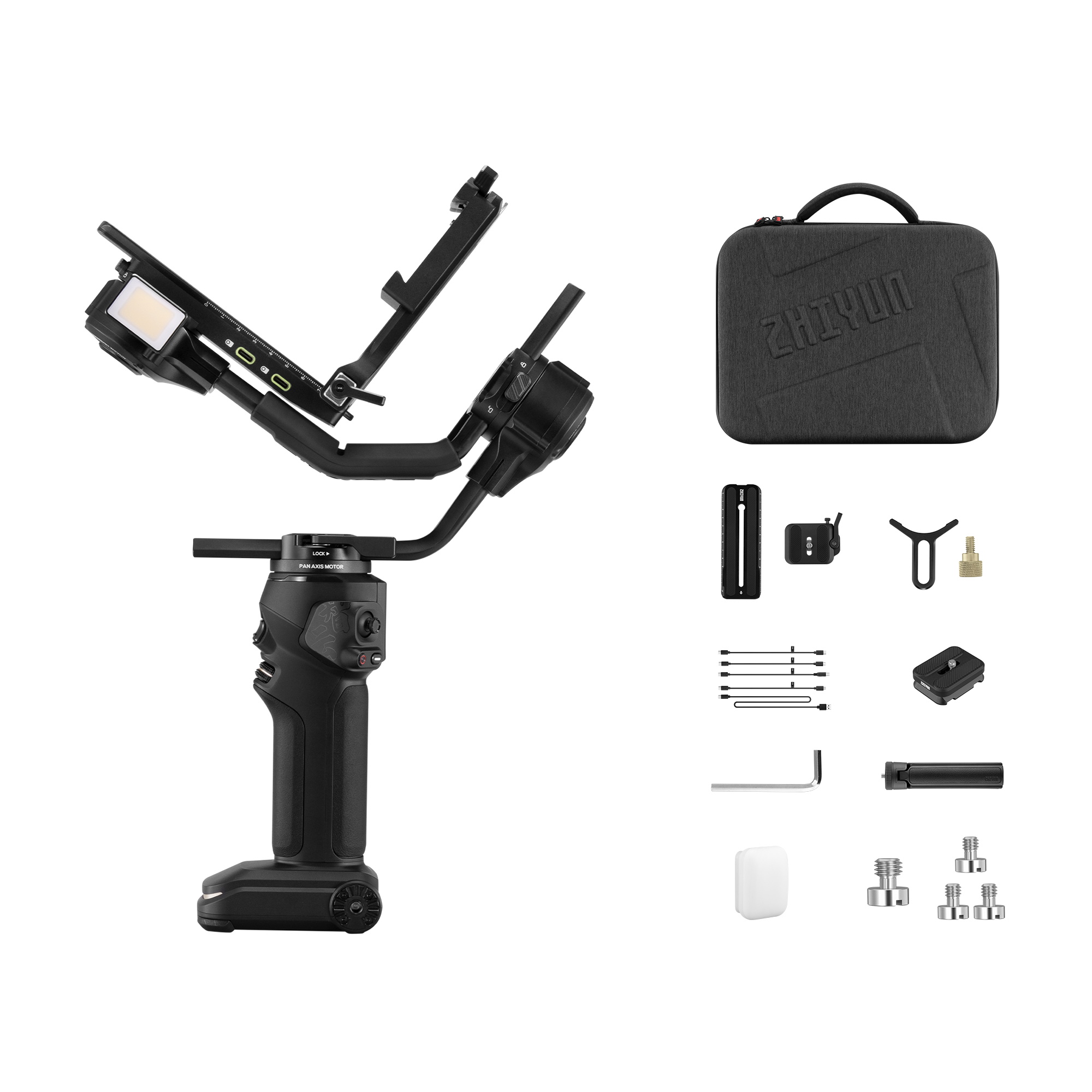 Zhiyun Crane 4 Kamera Gimbal 4,5 kg Standard mit Licht