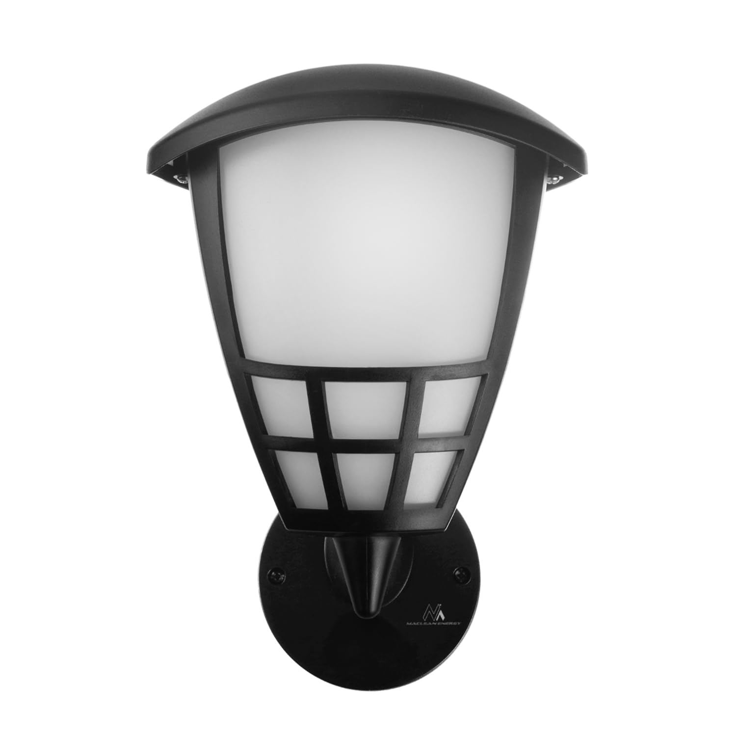 Maclean Energy MCE519 Außenwandleuchte E27 schwarz IP65