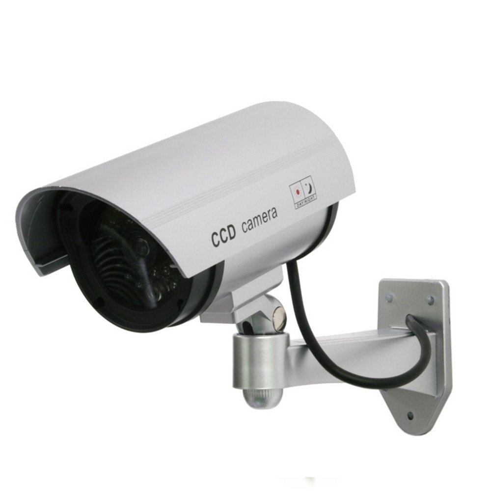 Maclean IR1100 S Kamera Dummy Attrappe mit LED Outdoor