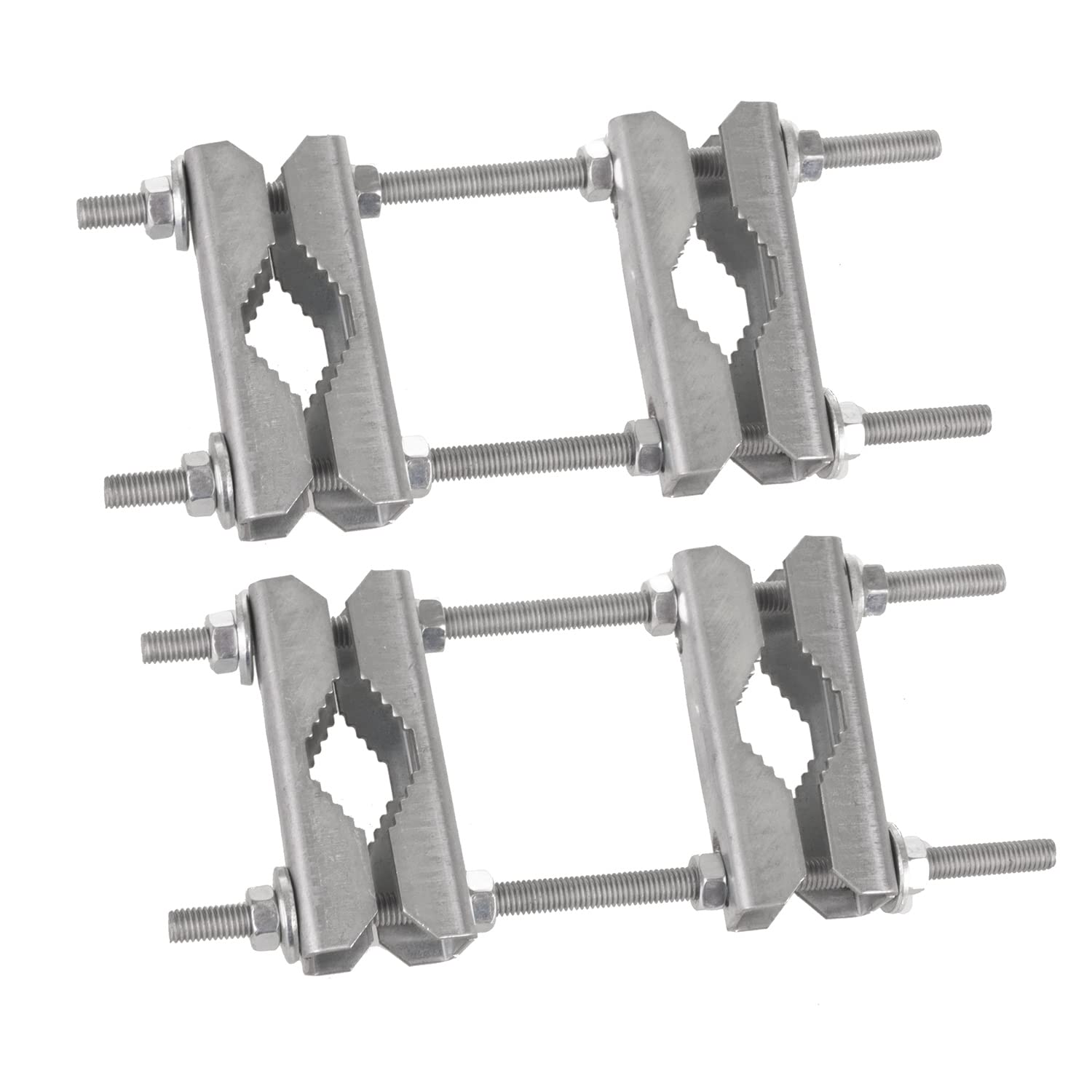 Maclean MCTV-922 Mastschellen Set 65mm verzinkt Doppel