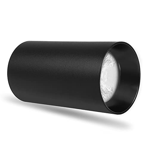 Maclean MCE458 Deckenaufbauleuchte GU10 Schwarz ohne Leuchtmittel