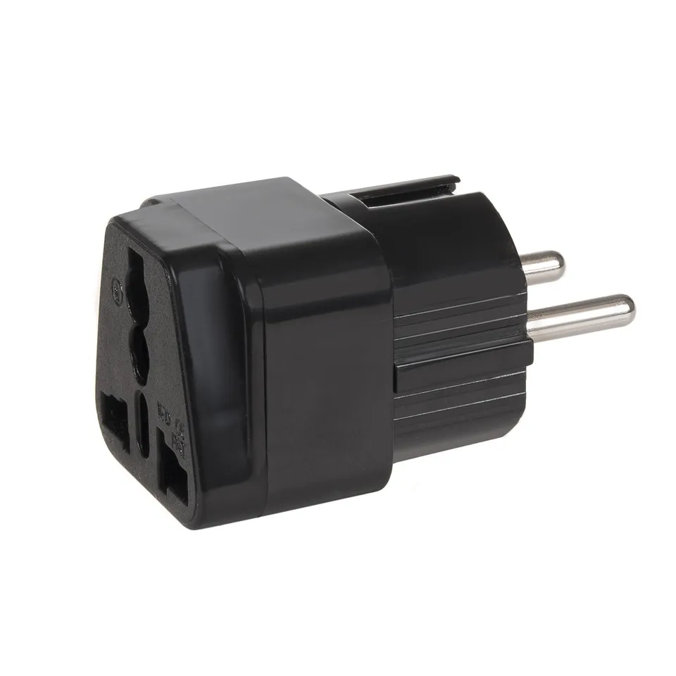 Maclean Energy MCE155 Reiseadapter UK-EU Schuko 1 Stück