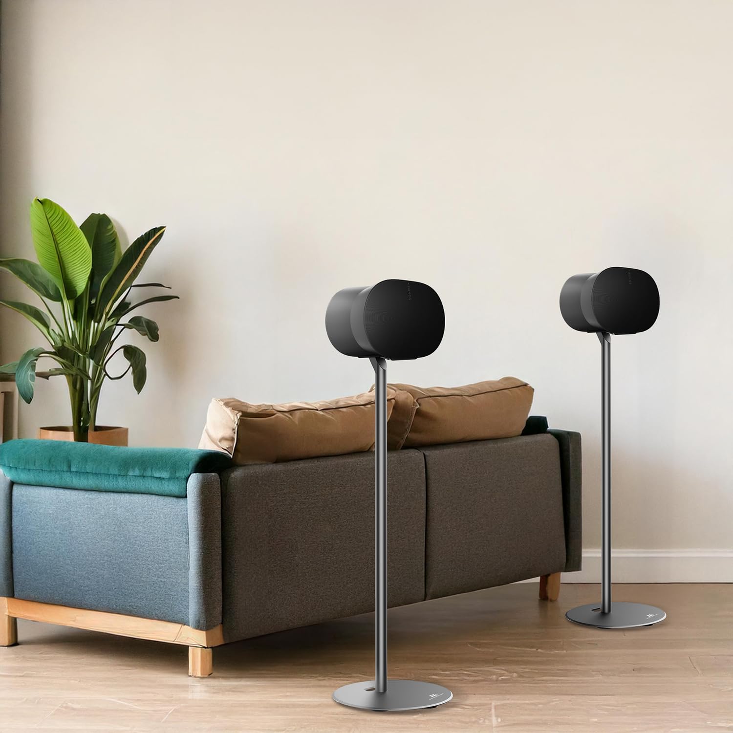 Maclean Brackets MC-995 Bodenständer Sonos schwarz 2x