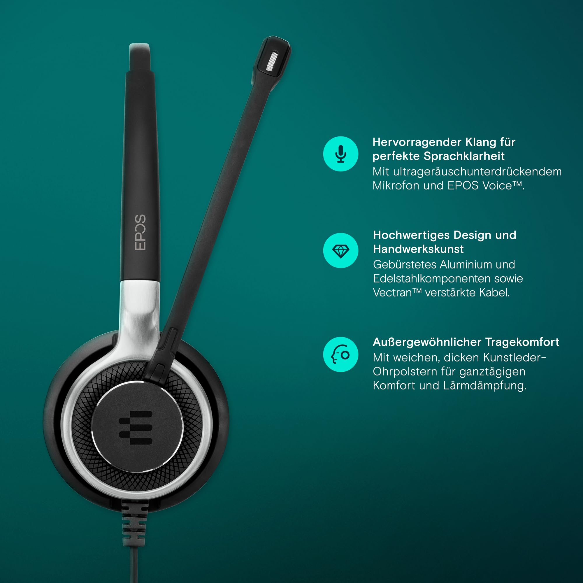 EPOS IMPACT SC 660 USB ML Headset Kabel Teams UC