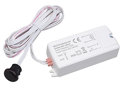 Maclean Energy MCE135 Tür-Bewegungsmelder PIR Einbau 5 m