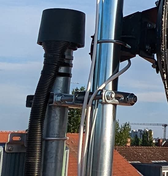 Maclean MCTV-922 Mastschellen Set 65mm verzinkt Doppel