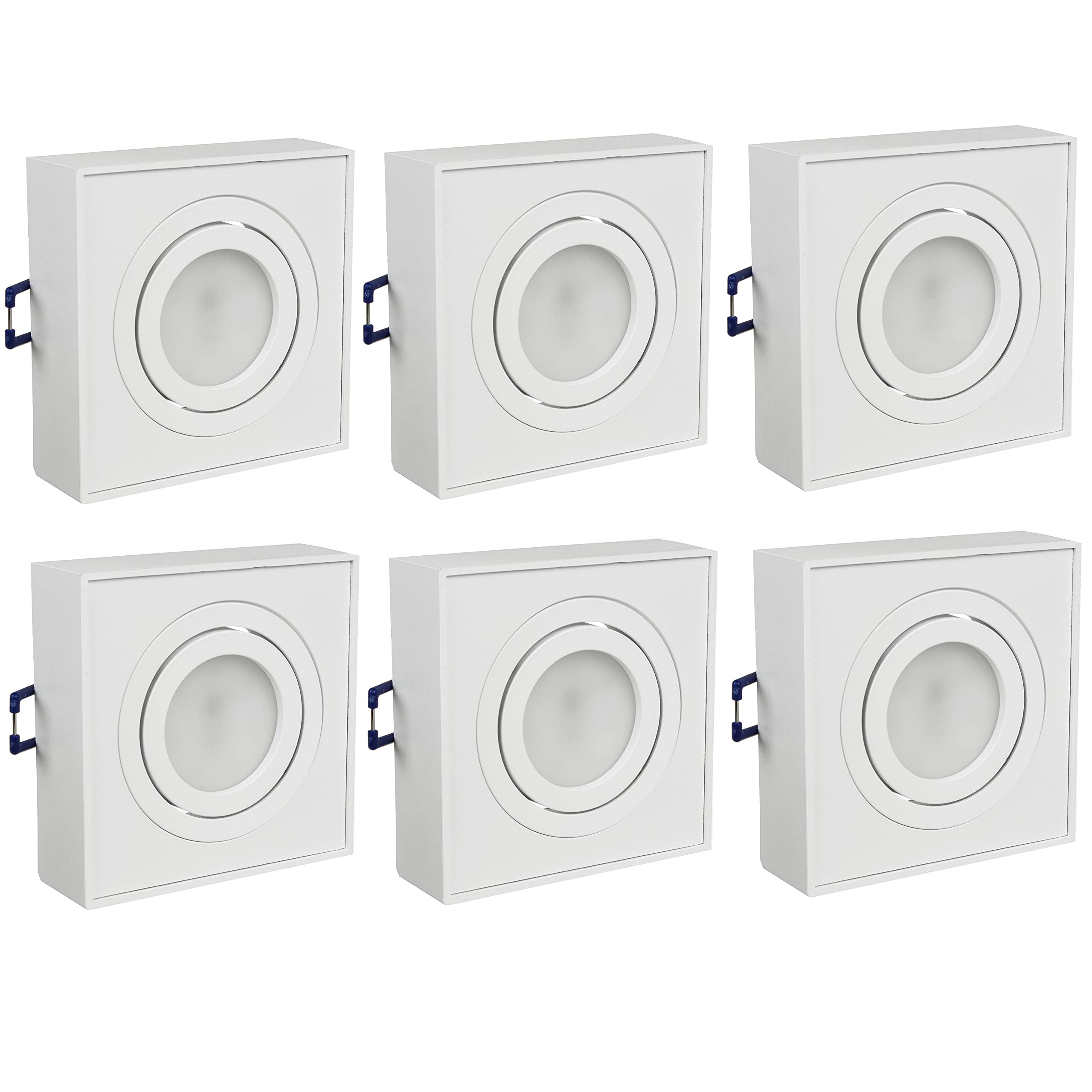 Maclean Energy MCE464W LED Einbaustrahler GU10 6er weiß