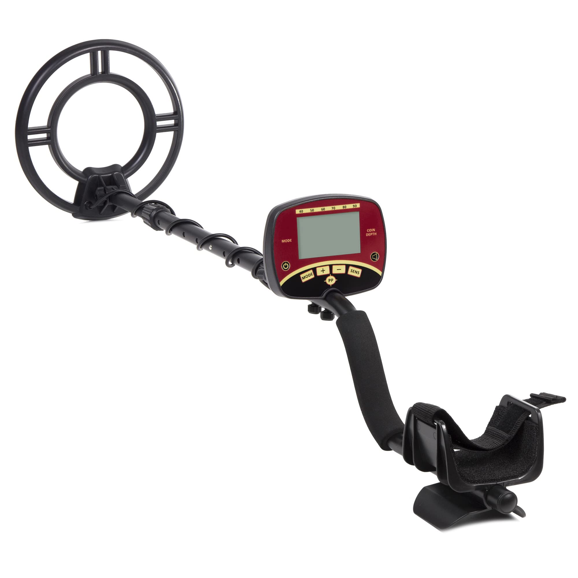 Maclean Energy MCE996 Metalldetektor 240mm LCD Pinpoint