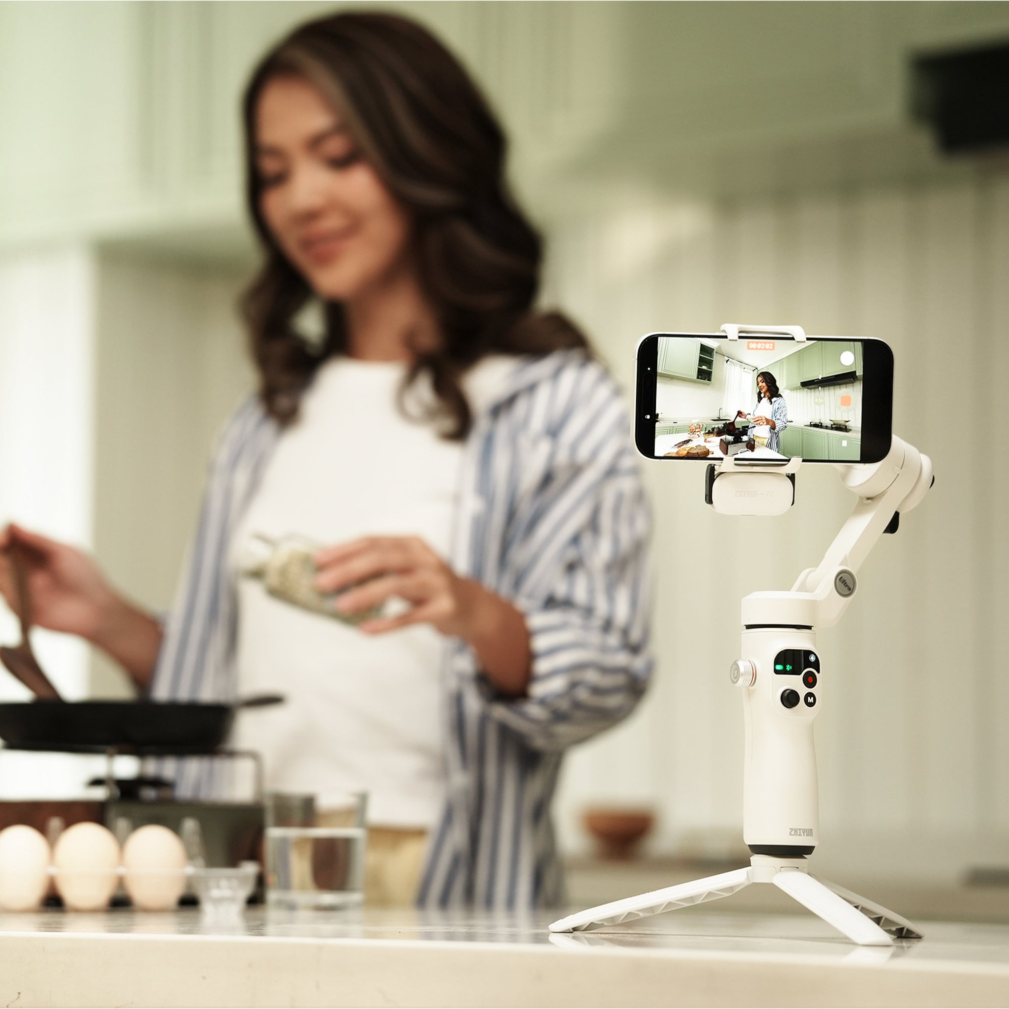 Zhiyun Smooth Q5 Ultra Combo Handy Gimbal AI-Tracking Open Box