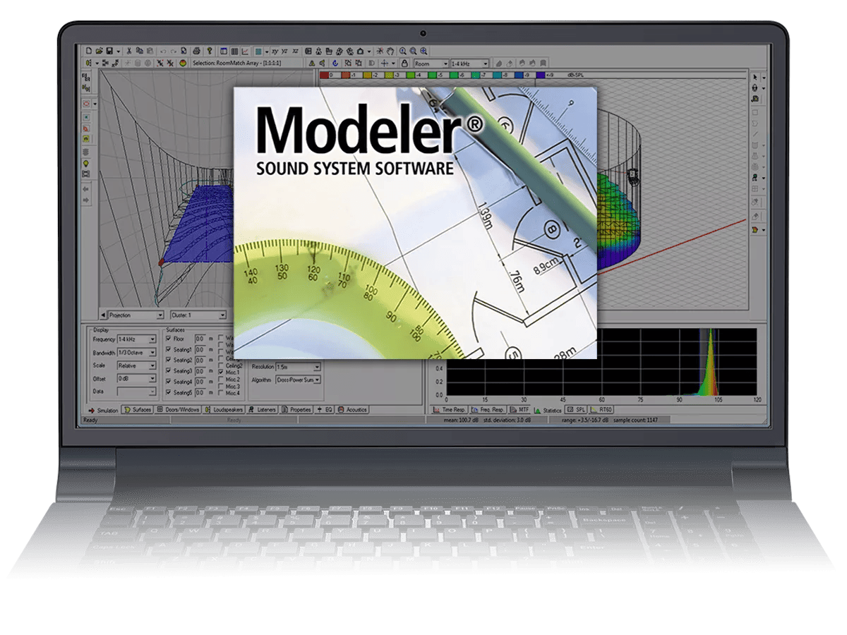 Bose Professional Modeler Software Akustikplanung