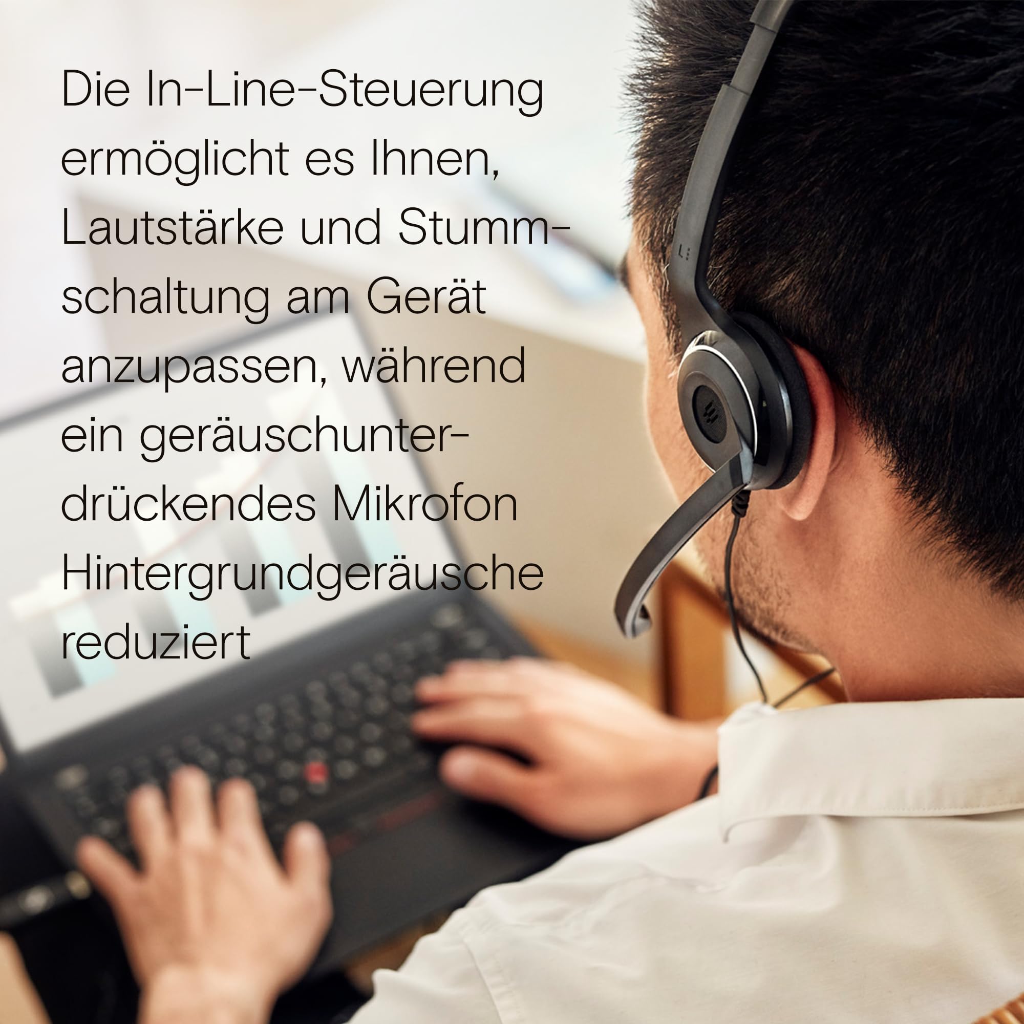 EPOS PC 8 USB Headset On-Ear Stereo mit Mikrofon