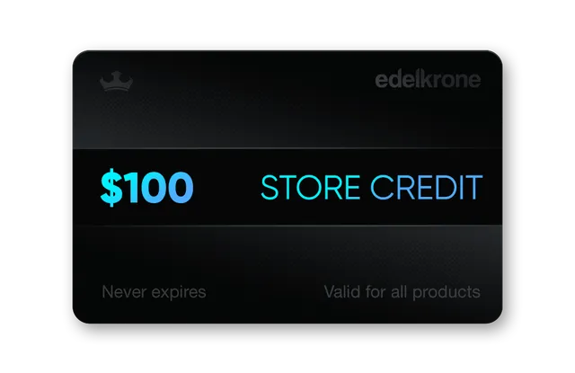 Edelkrone Store Credit Geschenkgutschein 100 Guthaben
