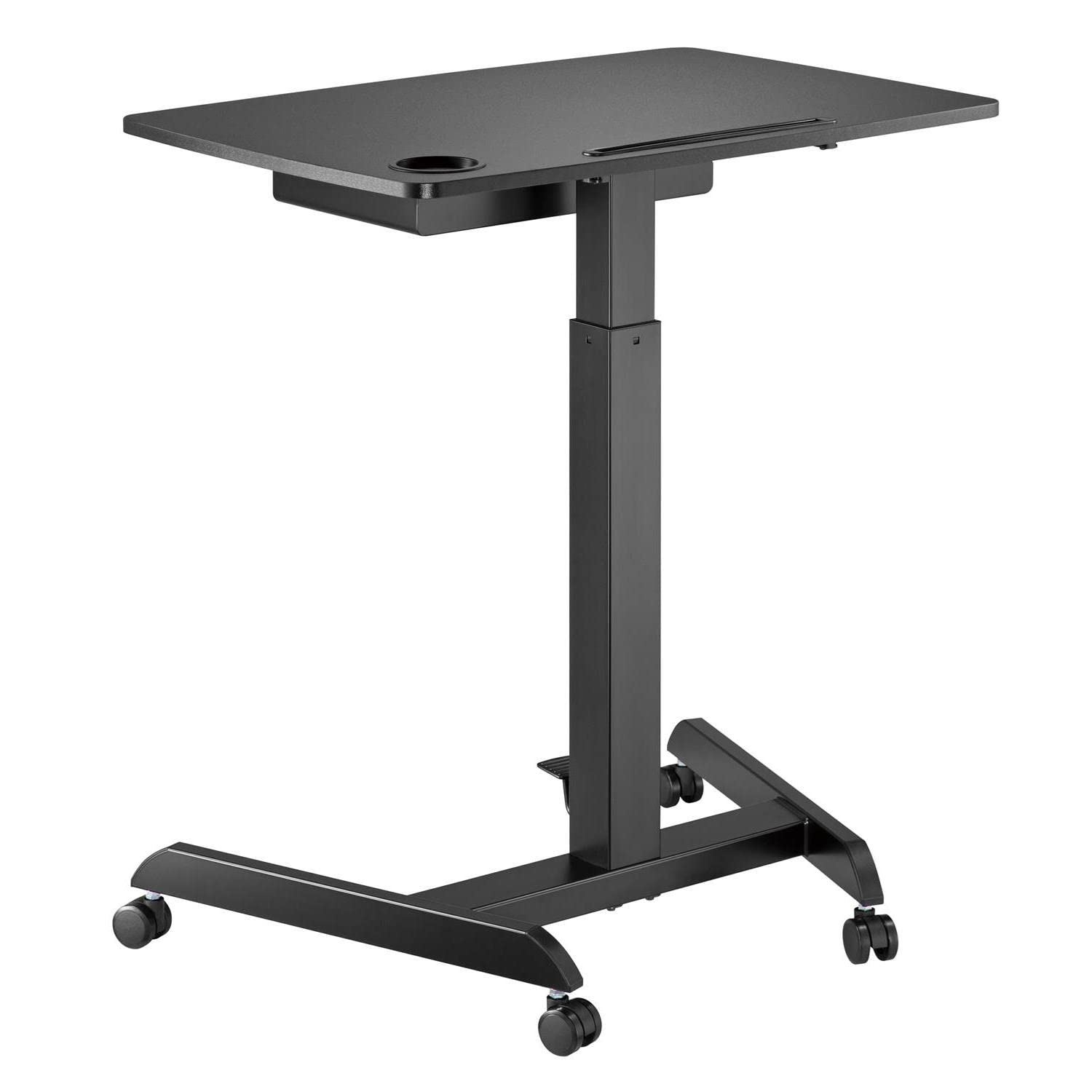 Maclean MC-903 Laptoptisch höhenverstellbar Rollen Schwarz 8kg