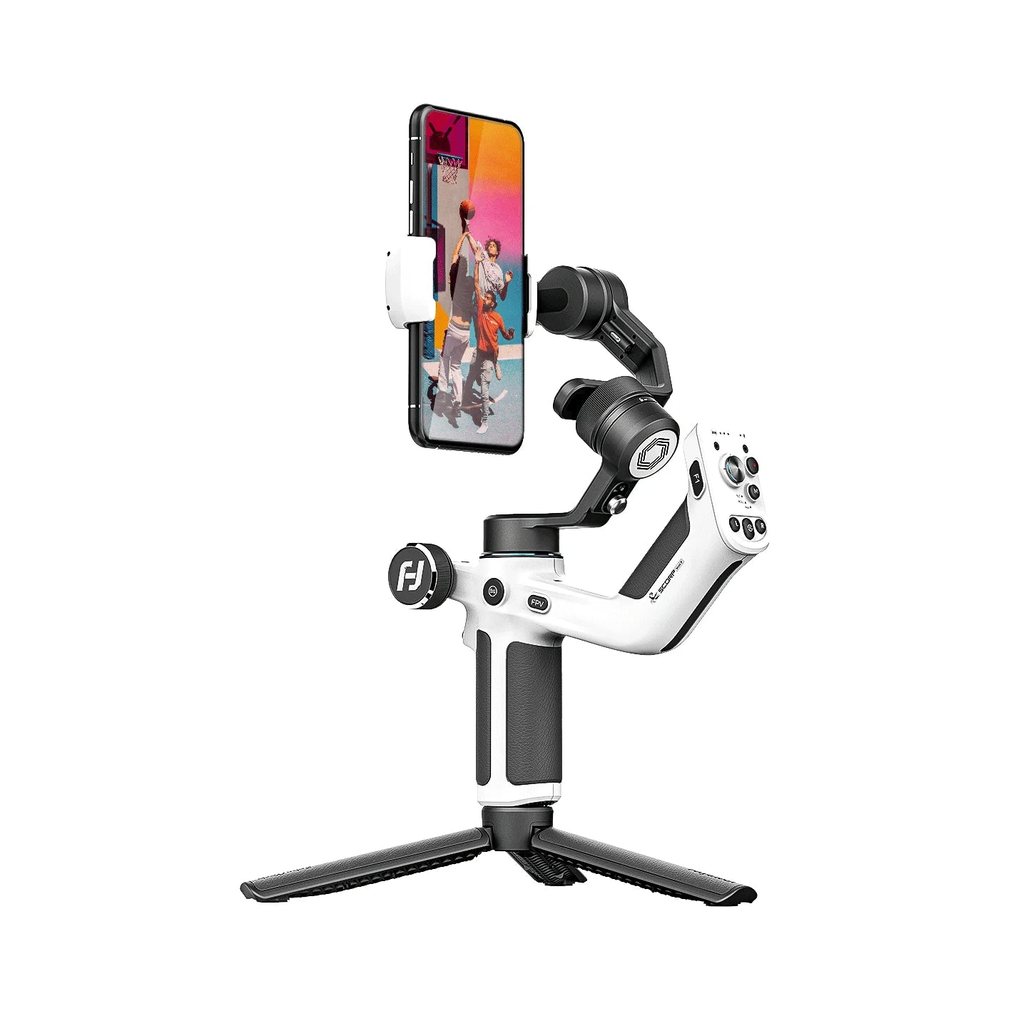 FeiyuTech SCORP-Mini P Smartphone Gimbal Mini P Schwarz-Weiß