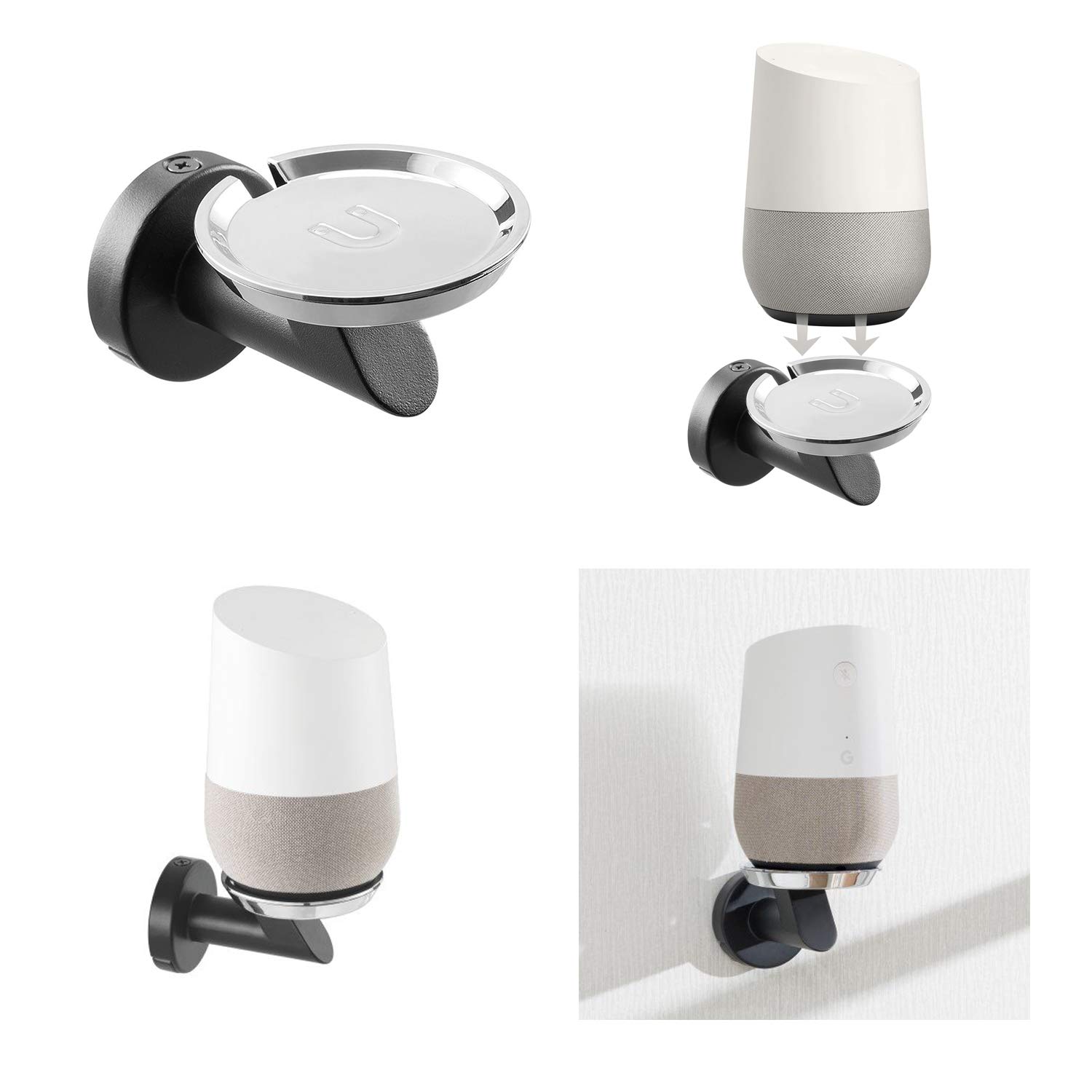 Maclean MC-857 Lautsprecher Wandhalterung Google Home 1 Stück