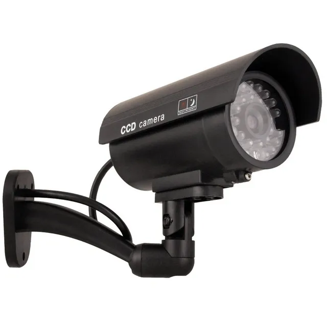 Maclean IR9000 Kamera Dummy Attrappe mit LED Outdoor