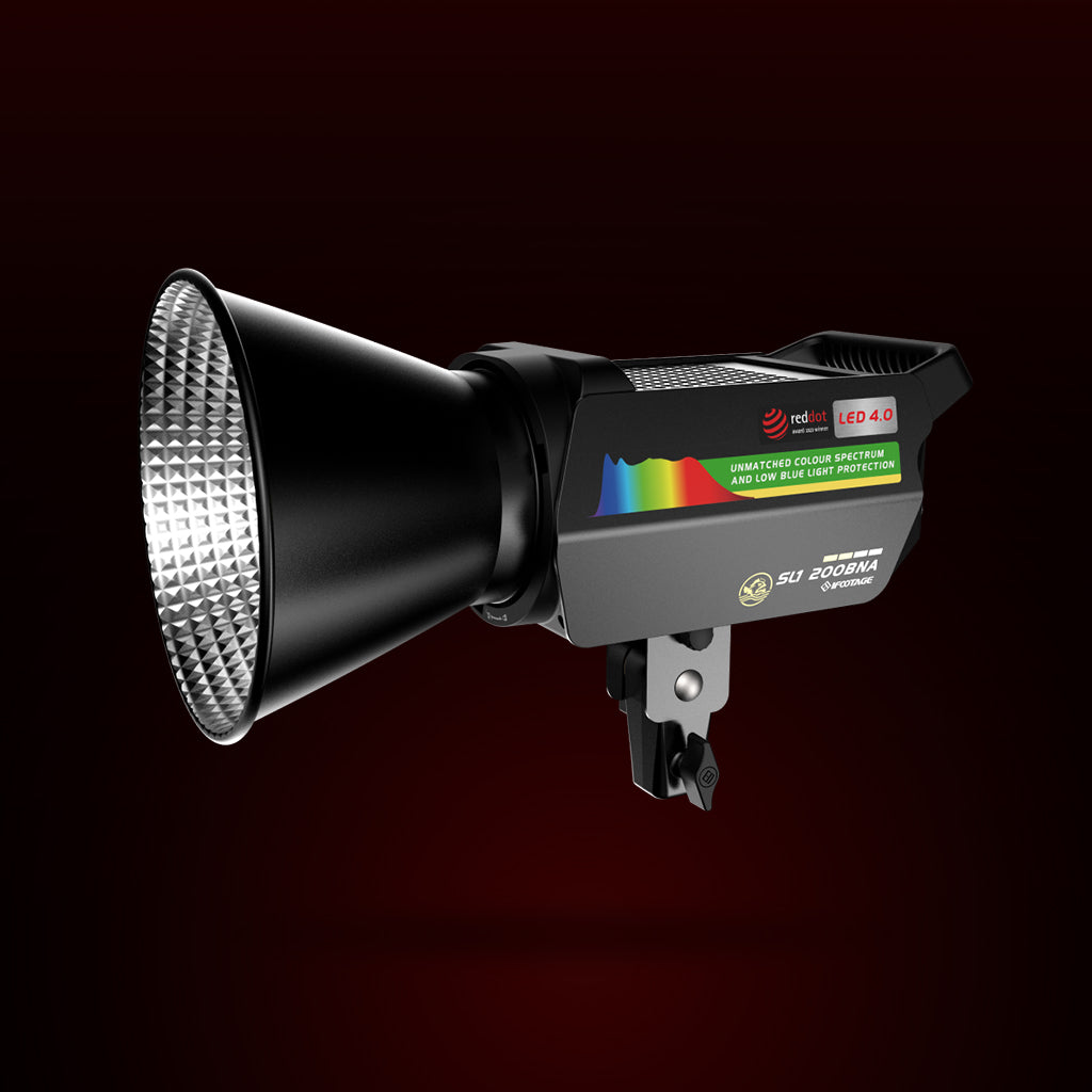 iFootage Anglerfish SL1 200BNA LED Videoleuchte Bicolor
