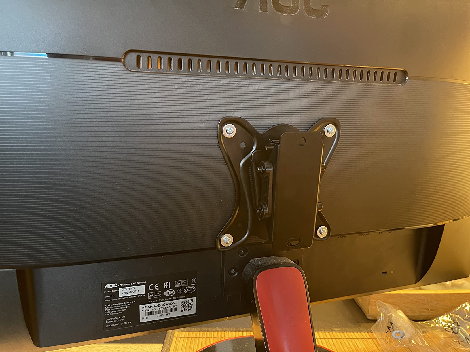 Maclean MC-715 TV Wandhalterung 13-27" VESA 75/100 25kg