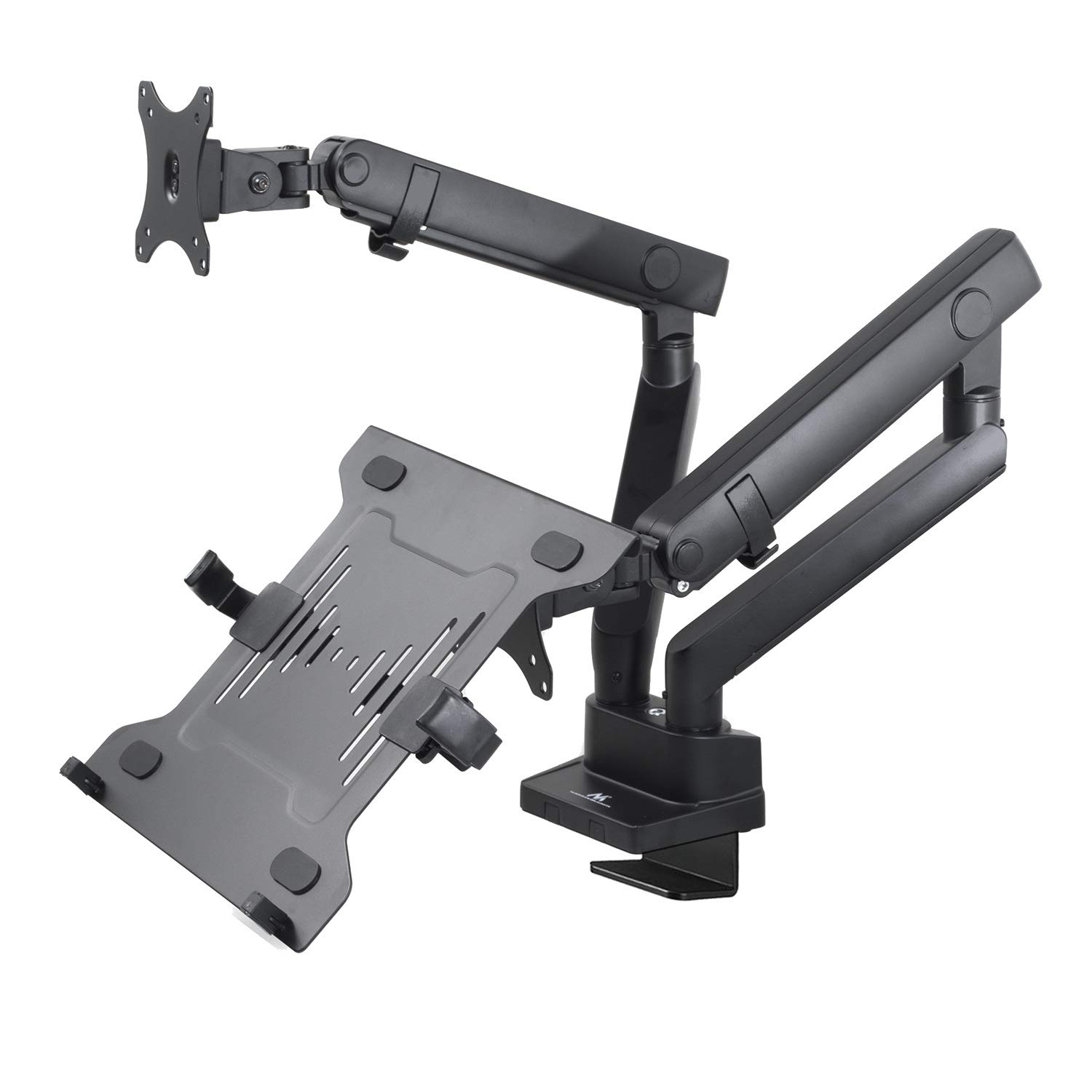 Maclean MC-813 Monitorarm Gasfeder Laptop 17-32 Zoll VESA