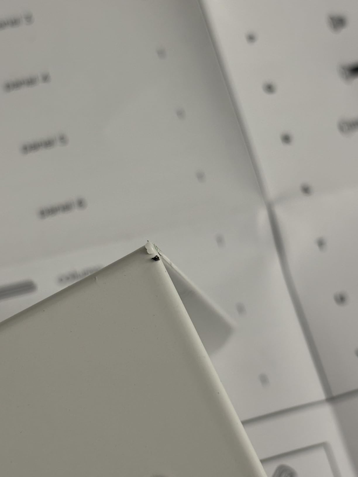 Maclean MC-476 Tablet Bodenständer Weiß Prospekthalter