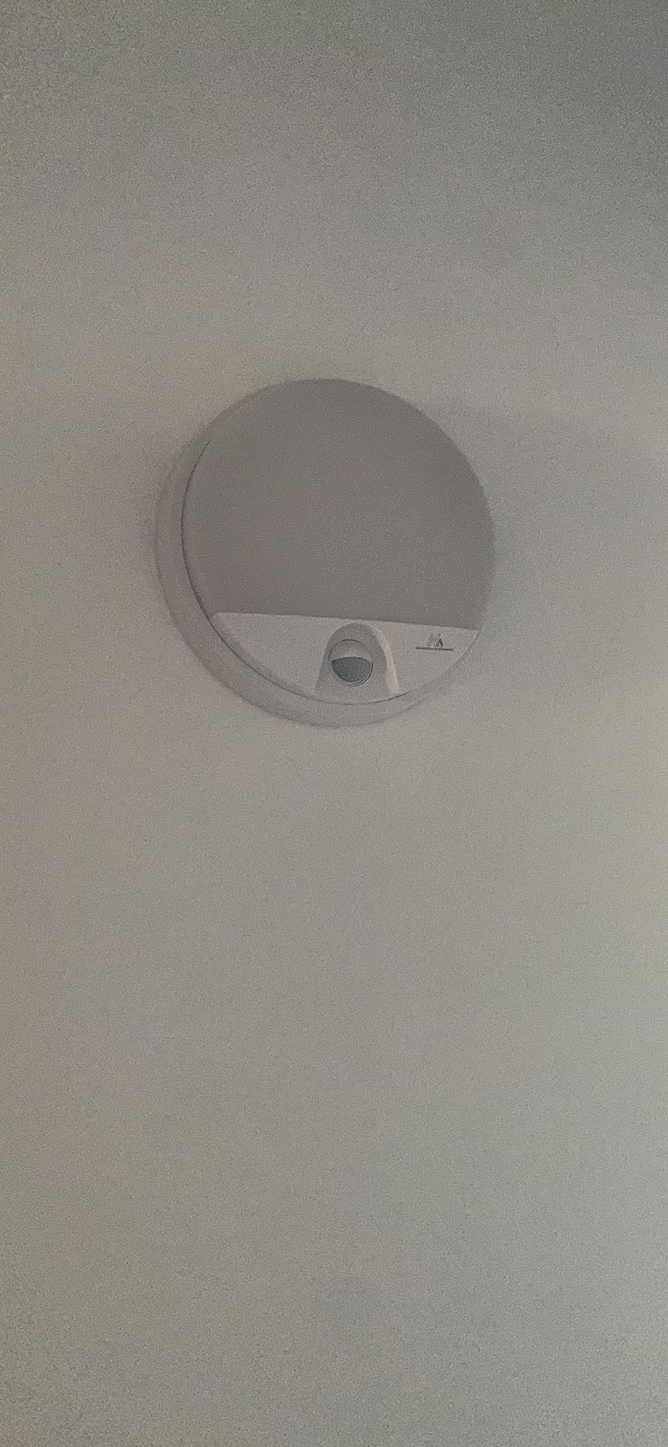 Maclean Energy MCE291 LED Wandleuchte Weiß mit Bewegungsmelder IP54