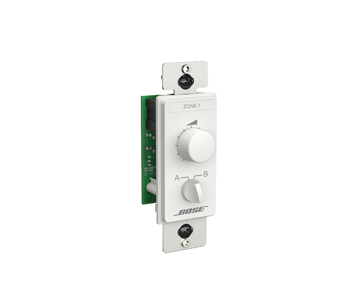 Bose Professional ControlCenter CC-2 Zonencontroller Wandregler weiss