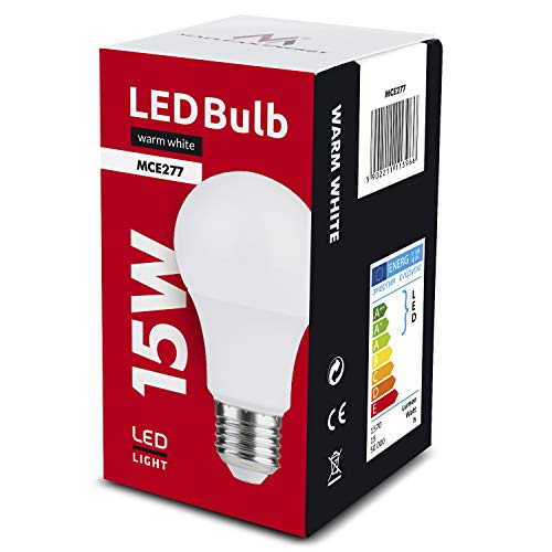 Maclean MCE277 LED Glühbirne E27 Warmweiß 15W 1 Stk